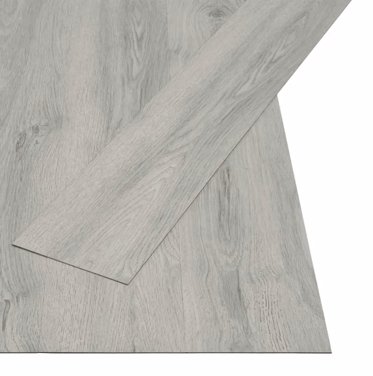 Listello per Pavimentazione Autoadesivo 32 pcs Grigio chiaro