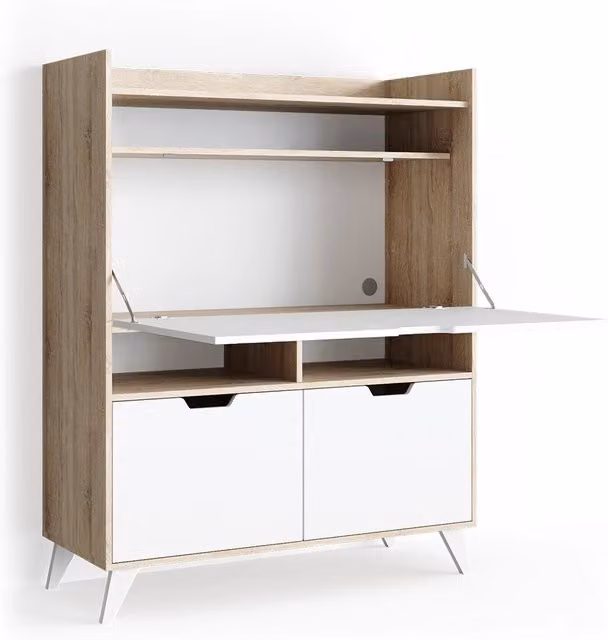 Scrivania Berdi Sonoma 110 x 45 cm Vicco