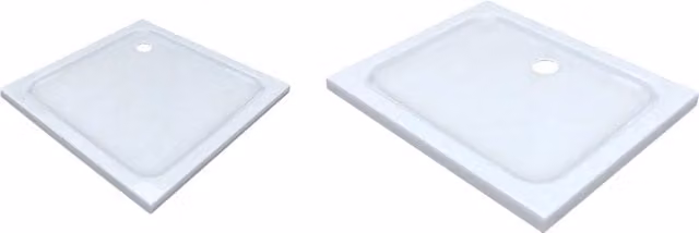 Piatto doccia rettangolare IPERBRIKO in acrilico bianco L: 90 cm, P: 70 cm