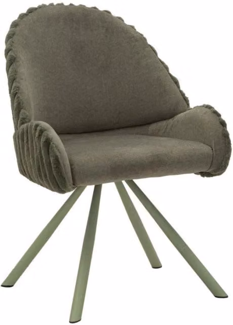 Sedia Stoccolma -a- Verde Set 2 Pz cm 58x53x85