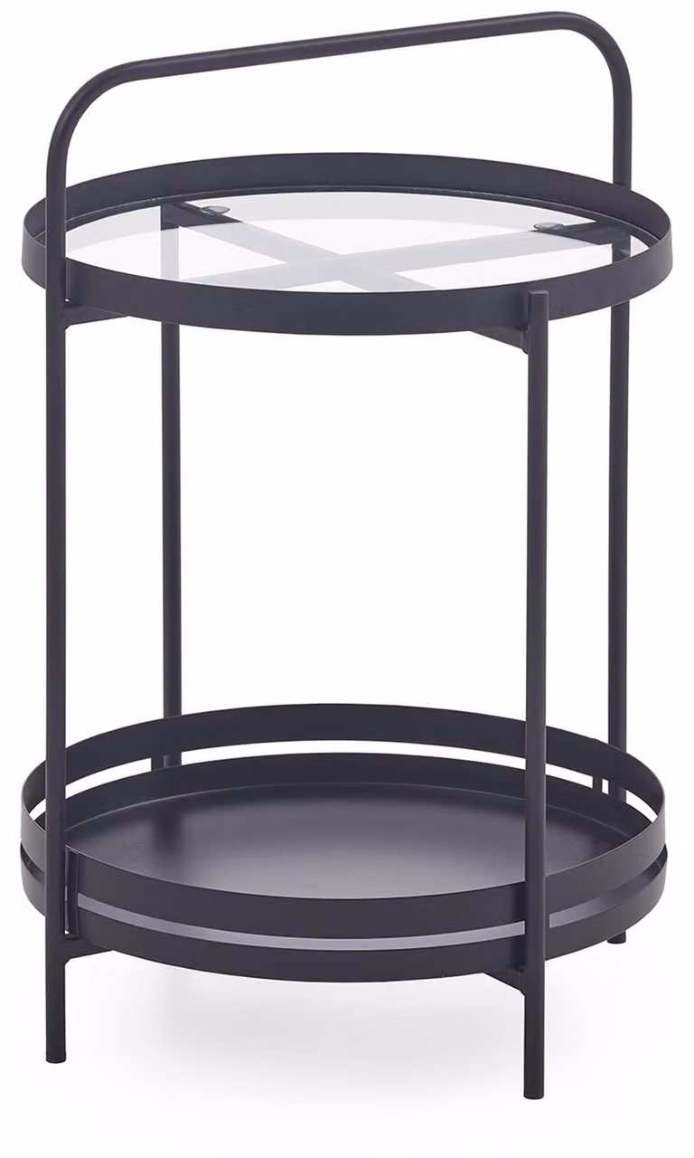 xonox.home tavolino d'arredo (L/H/D: 44x62x44 cm) nero