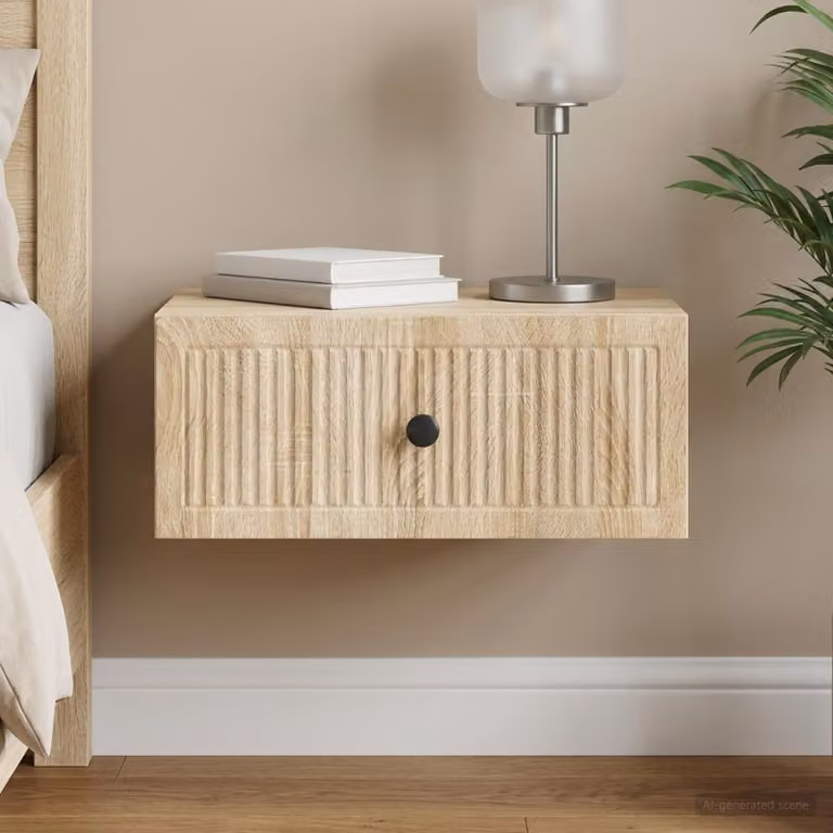 Armadio da Notte vidaXL in Rovere Sonoma, L/P/H: 49 x 34,5 x 20 cm