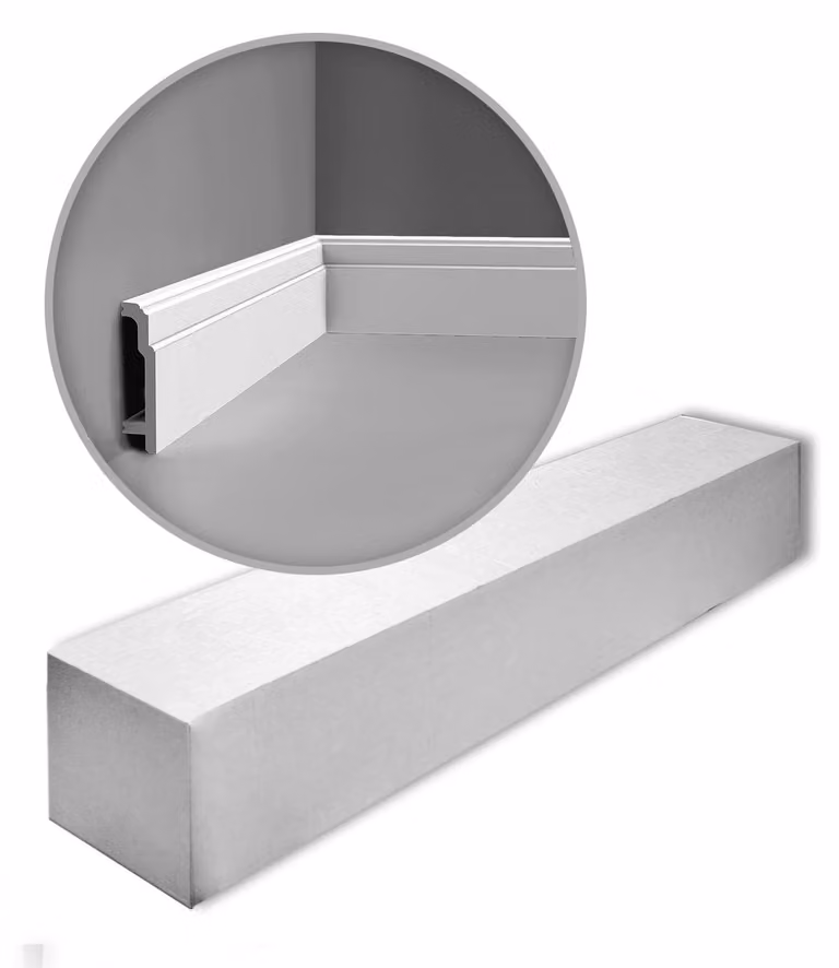Modanature per pavimenti Orac Decor LUXXUS SX155-box 1 cartone con 14 modanature decorative 28 m
