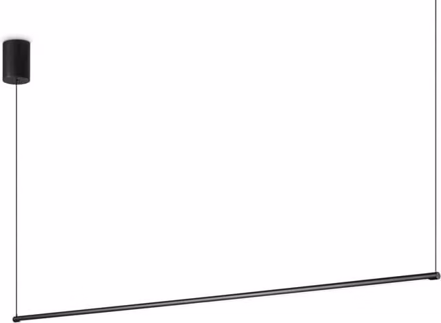 Sospensione Industrial-Minimal Ideal Lux Essence in Metallo con LED da 20W e Luce Calda 3000K Disponibile in Nero o Bianco – 1