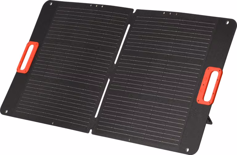 Pannello solare pieghevole 100 W 4-in-1 per stazioni di ricarica, balconi e campeggio