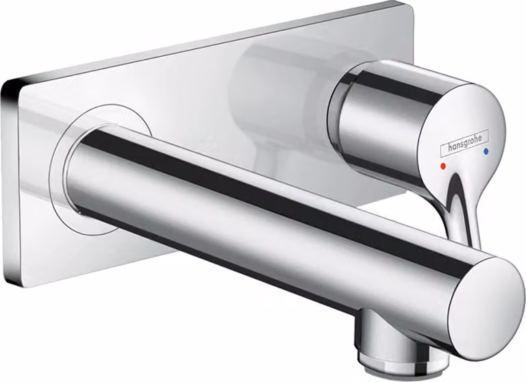 hansgrohe Talis Select S mitigeur monocommande de lavabo encastré, montage mural, saillie 165 mm, 72110000, 72110000