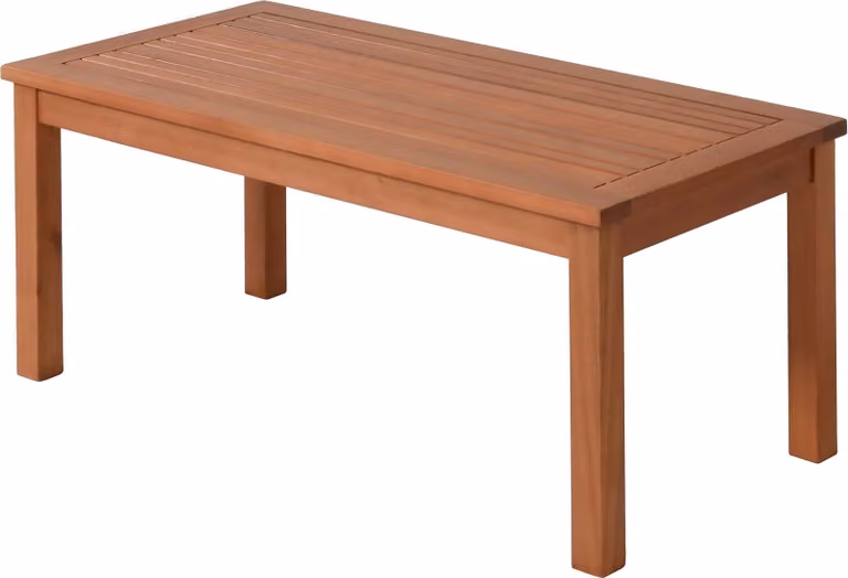 Tavolino di servizio, in legno di eucalipto , verniciato a olio - dimensioni approssimative: 90 x 44 x 40,7 cm - Tavolo in legno