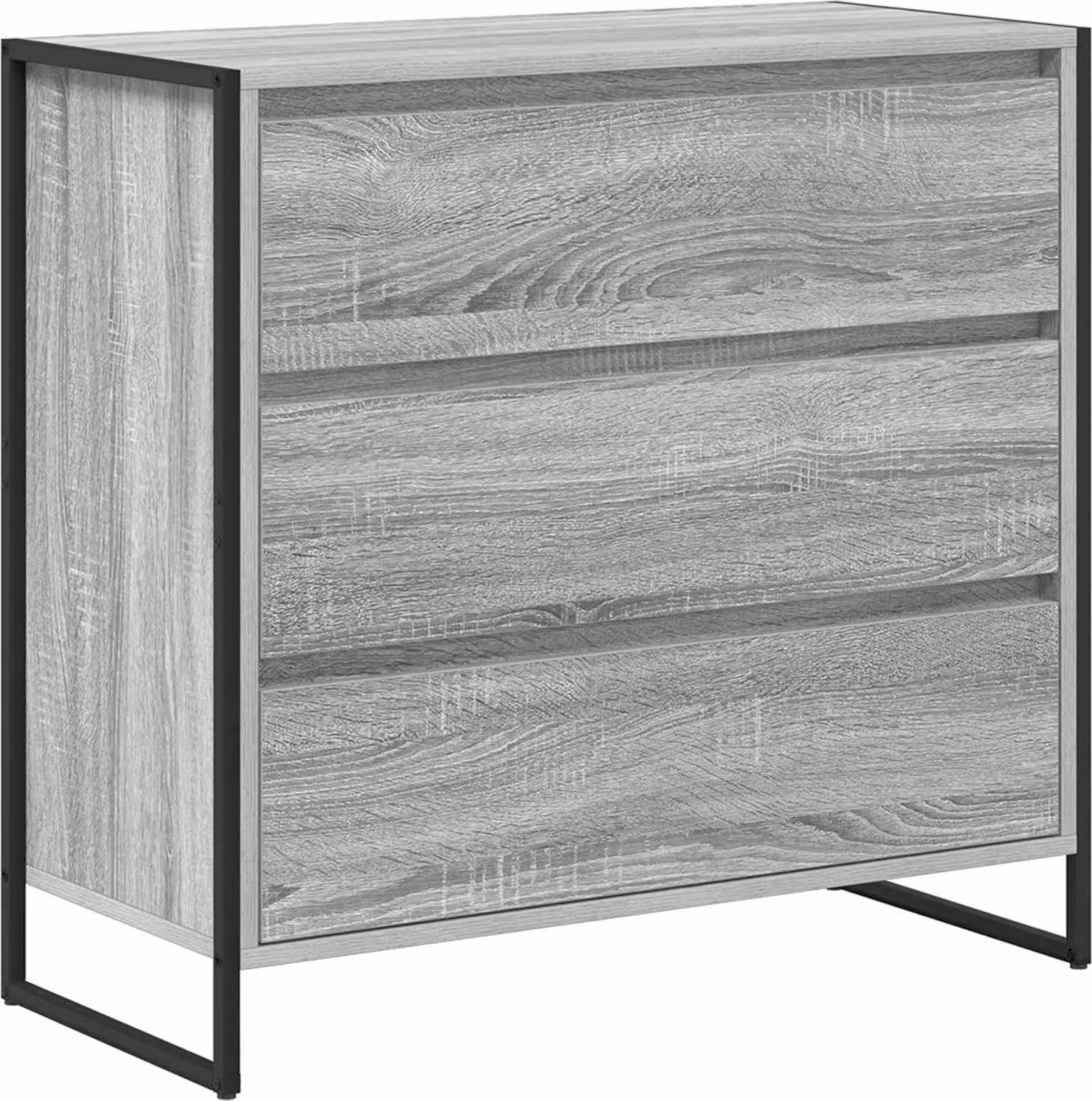 Credenza Grigio Sonoma 79 x 36 x 75.5 cm Legno multistrato