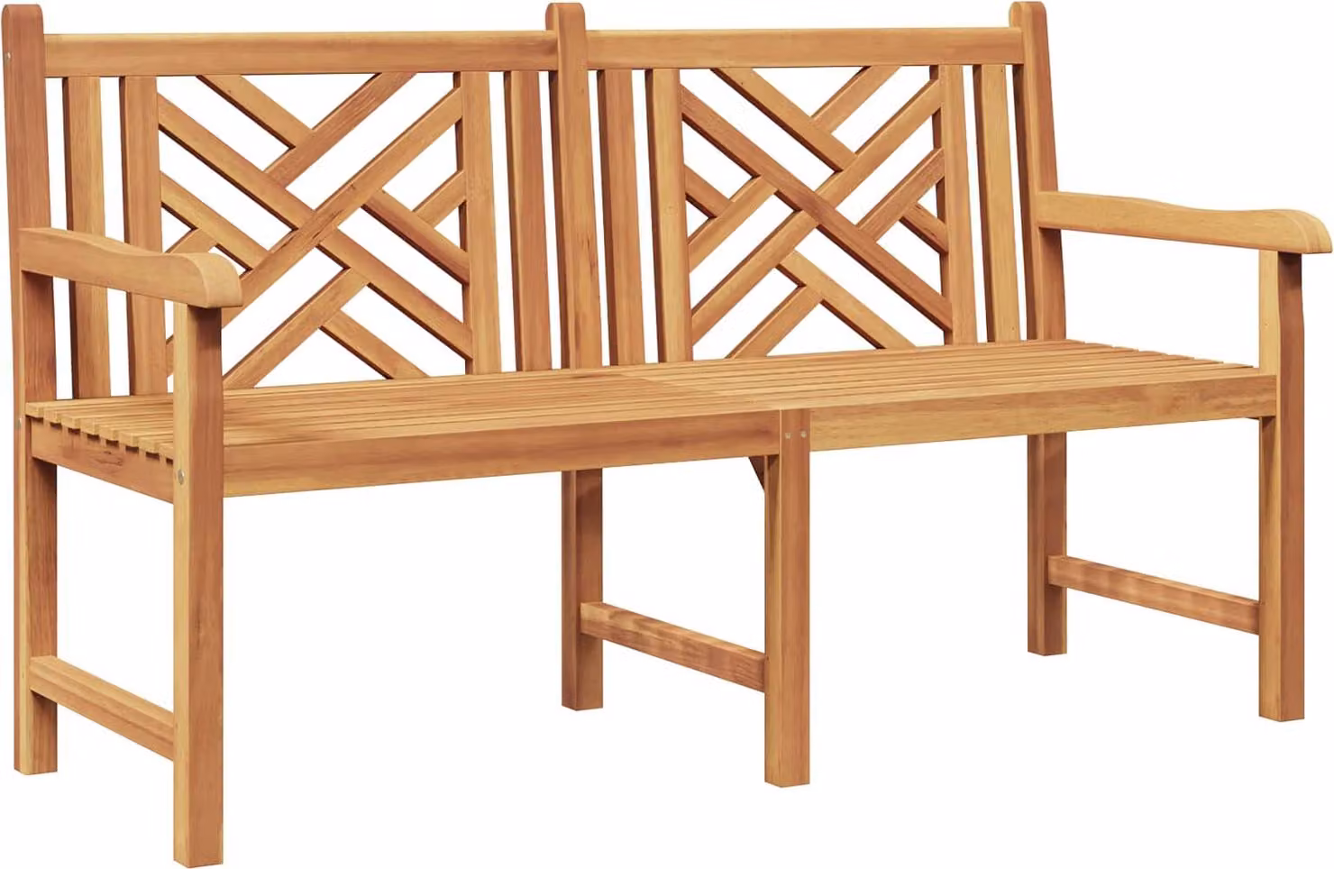 Panchina da giardino 150 x 60 x 90 cm Legno di teak solido