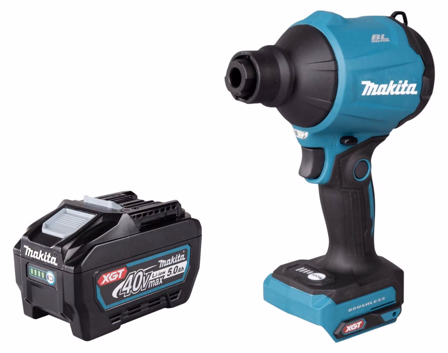 Makita AS001GZ Soffiatore a batteria - senza batteria - senza caricabatteria