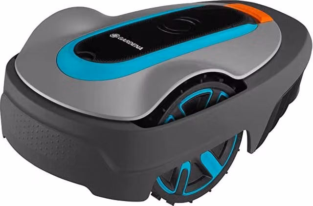 Tosaerba Robot Gardena Modello Sileno 500 Grigio con Batteria Ricaricabile