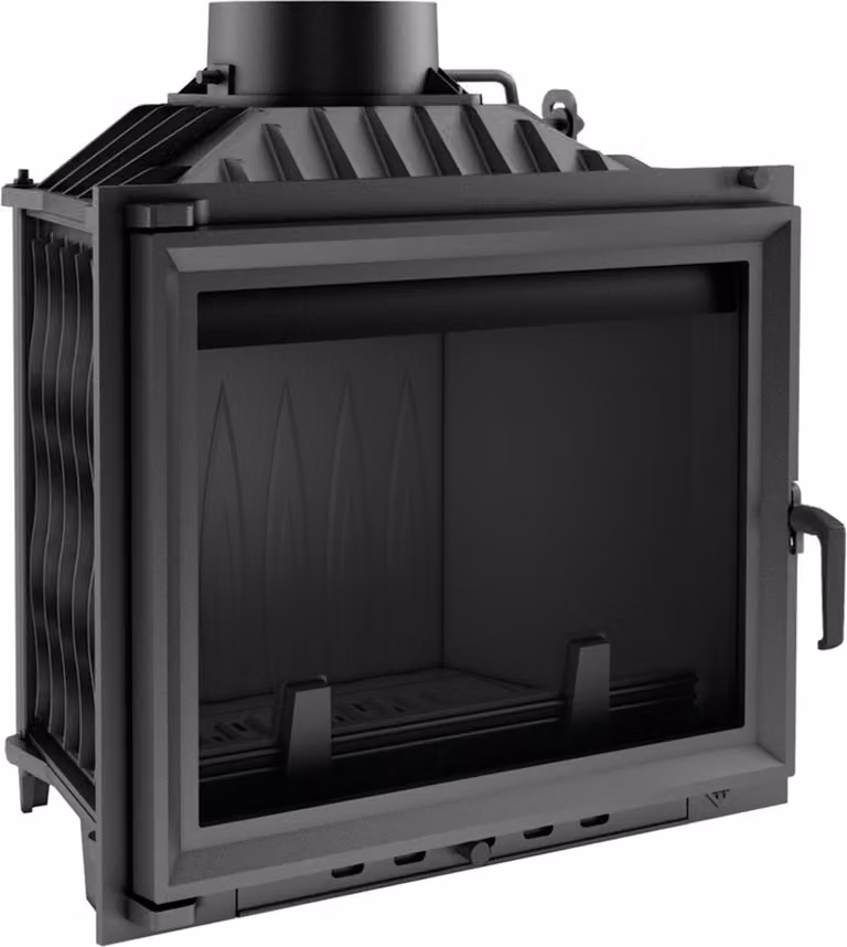 Caminetto in ghisa per legna ANTEK 10 kW Ø 150