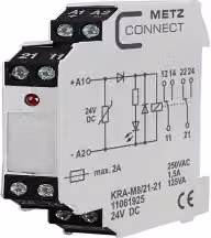 Modulo di accoppiamento METZ CONNECT 2W KRA-M8/21-21 24DC (11061925)