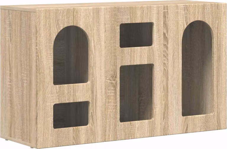 Credenza Rovere Sonoma 100 x 35 x 59 cm Legno multistrato