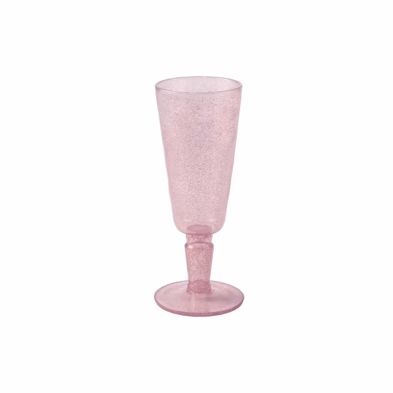 Calice Flute Memento Synth metacrilato, Rosa, 6 pezzi
