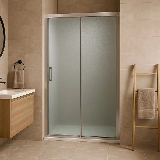 Lato porta box doccia angolare nicchia dafne cristallo 6 mm 120 cm stampato