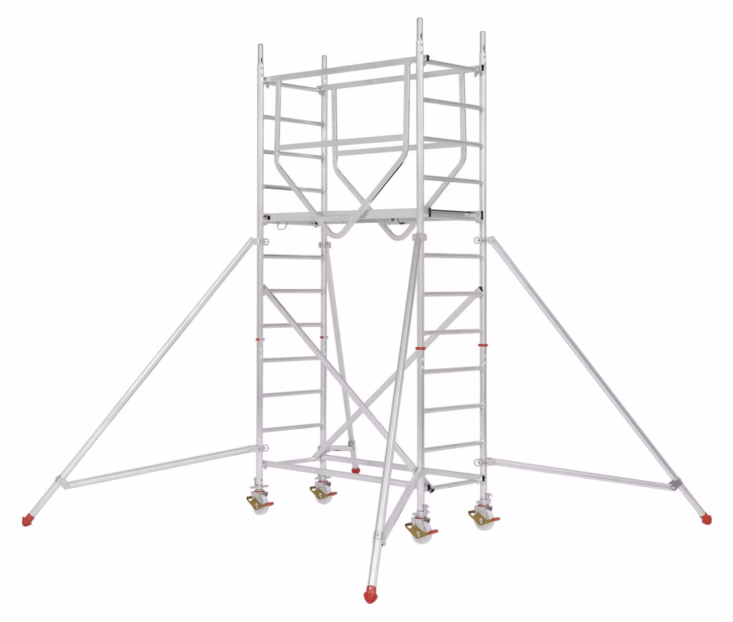 Ponteggio mobile Hymer ADVANCED SAFE-T Modulo 1 + Kit + Braccio Lunghezza piattaforma 1,58 m
