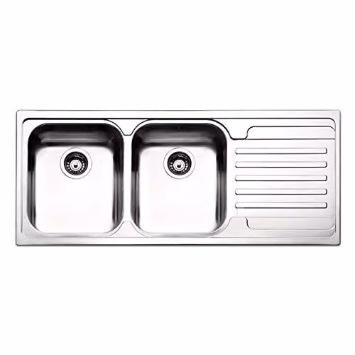 APELL Lavello Venezia VE1162IRAC 2 Vasche Dimensioni 116 x 50 cm