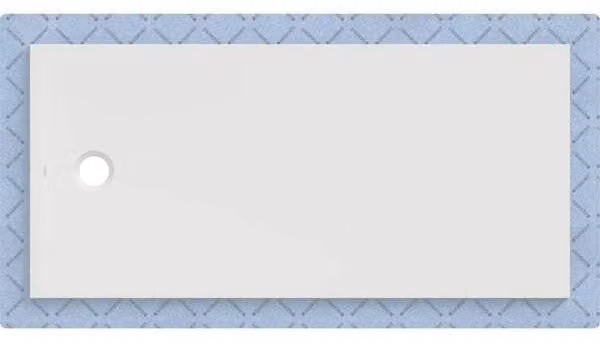 Geberit CleanFloor30 surface de douche, intégrée, avec voile d'étanchéité, 170x80cm, 551.010.00.1, 551.010.00.1