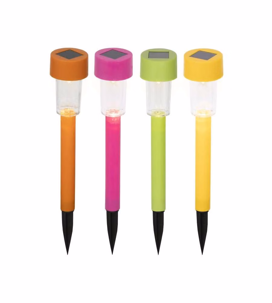 Kaemingk Paletto Solare 4,5xH20,5 cm Colori Assortiti in Plastica