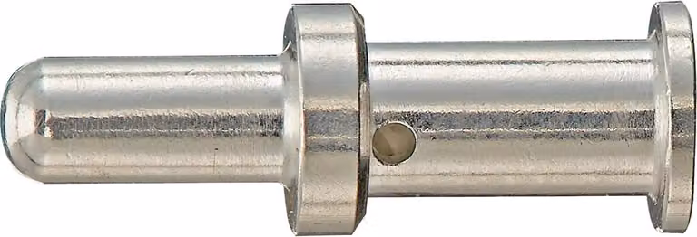 HARTING Yellok - Contatto a crimpare Perno di contatto (M) 3 mm² AWG12 argento, 1 pezzo Materiale lega di rame - 1 pezzo