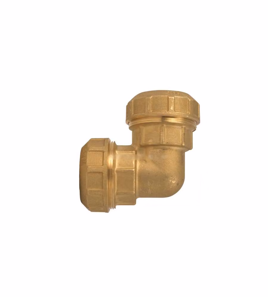 Gomito Pressione Ottone Mm 20              Enolgas