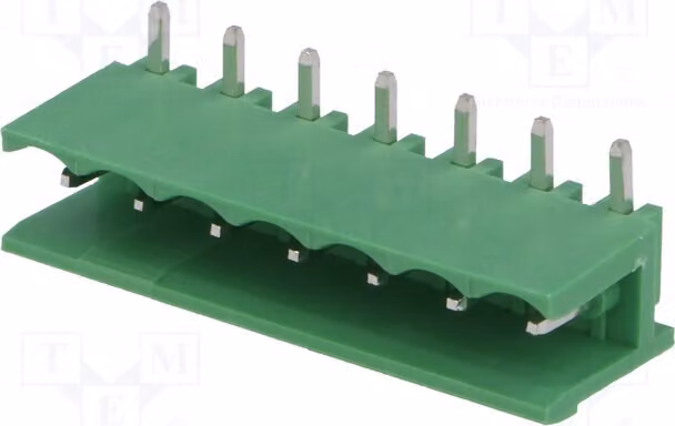 1 x Profilo di chiusura disattivabile, contatto R: 5,08 mm, corsa: 7, connettore TBG-5-KB-7P/GN, separabile