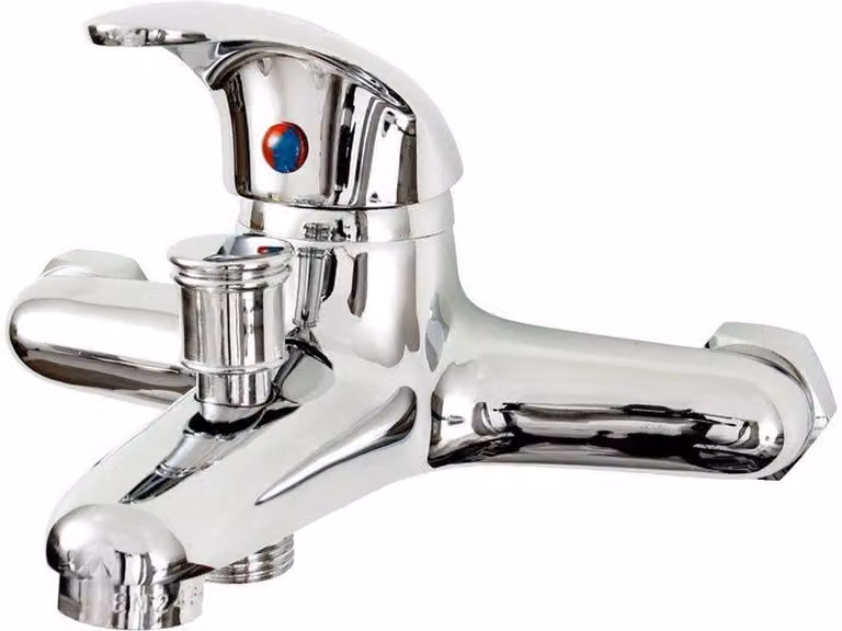 Miscelatore per vasca da bagno, 100mm, telaio.9cm, 35mm, cromo, VIKING