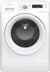 Whirlpool Lavatrice Carica Frontale 8 Kg Classe A 1200 giri/min Bianco L/P/H: 59,5 x 63 x 84,5 cm