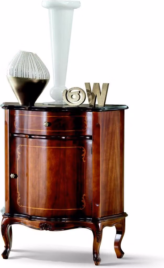 Italienische Möbel Stil Barock Braun Kommode Anrichte Designer Möbel Holz