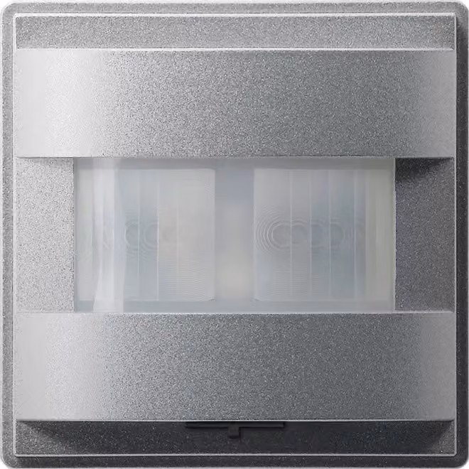 Sensore di movimento KNX standard 1,10 m Gira TX_44 F in alluminio 204065