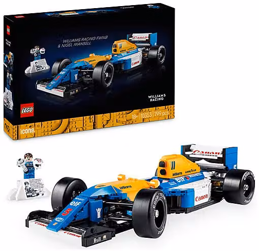 LEGO Icons Williams Racing FW14B e Nigel Mansell 10353 Blu