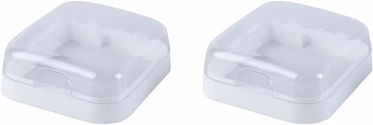2 coperture impermeabili per prese elettriche