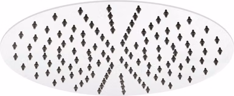 Aloni Regendusche Brause, soffione cromato a forma di pioggia, effetto specchio, diametro 40 cm