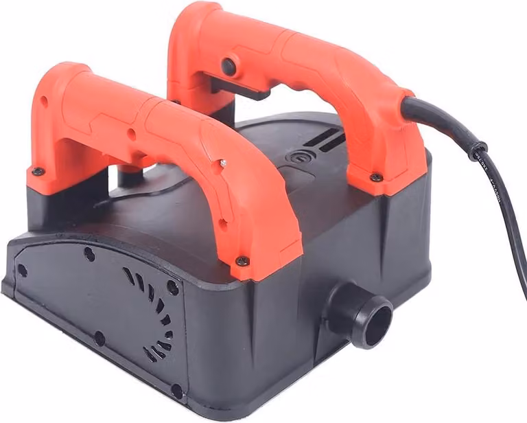 Pialla-sabbiatrice elettrica, potenza 1200W, versatile per la ristrutturazione di pareti, coltello per cemento