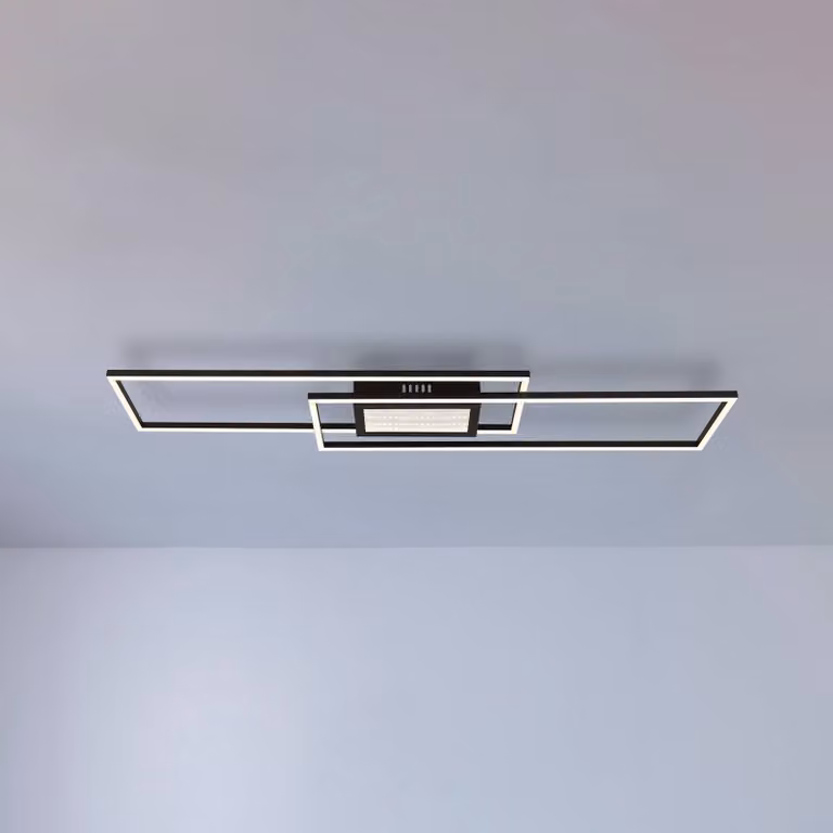 Globo Plafoniera a LED Saunders, dimmerabile, Soggiorno / Sala da pranzo, Alluminio, Moderno, Plafoniera LED