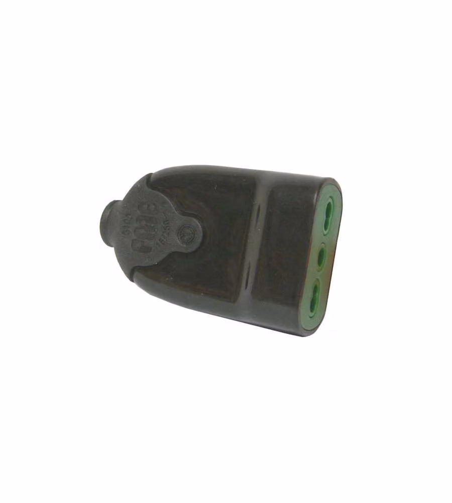 Presa Diritta 10/16A+T Nera              81001 Fme