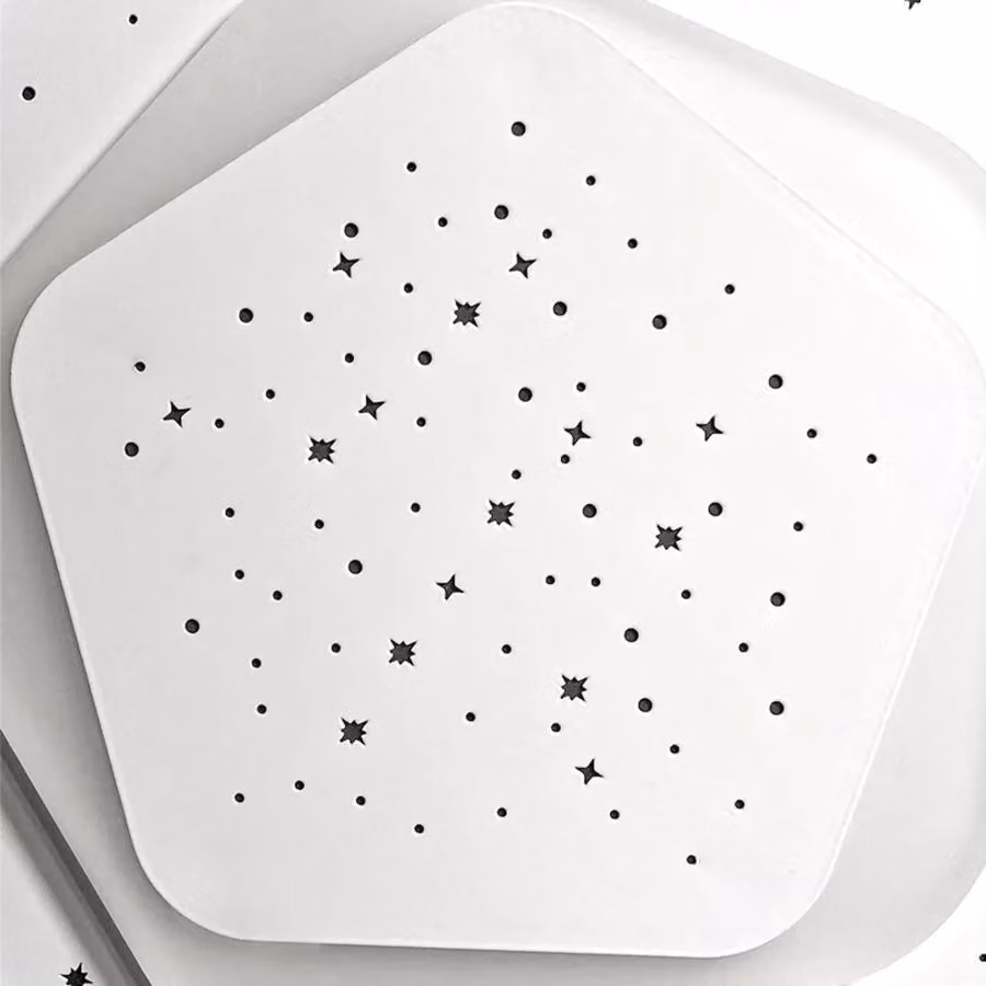 Lampada a soffitto a LED con telecomando, 105W - J1306/W