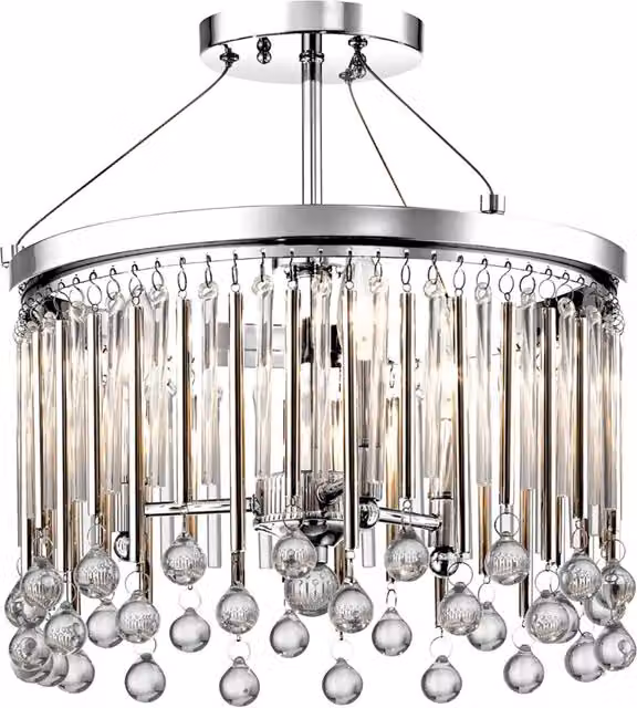 Lampada a Soffitto 2 Luci Kalf In Acciaio Bianco A Bracci E Sfere In Vetro Opalino E Oro