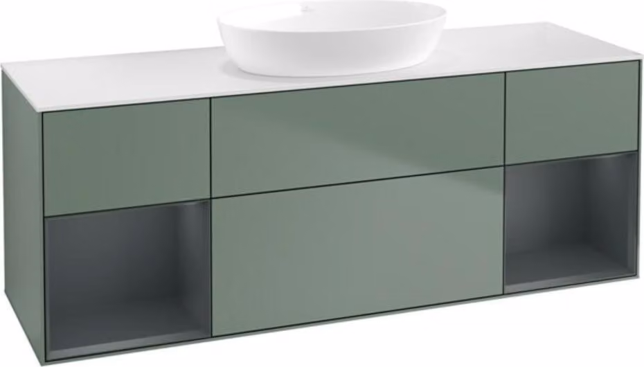 Mobiletto V&B Finion 160cm, Pl w m, Reg md m Lac, Oli. m Lac