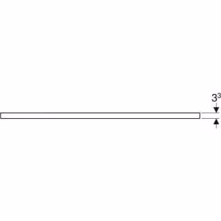 Geberit 502362001 Maniglia, L:120cm