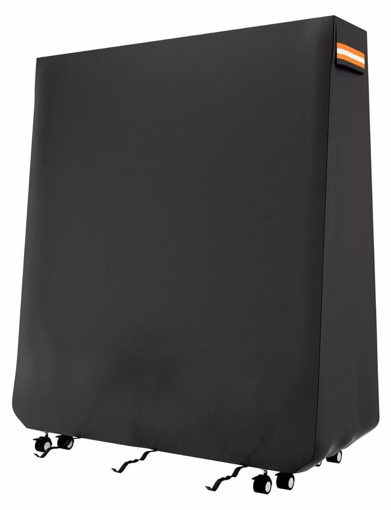 Copertura per tavolo da ping pong, tessuto 420D, resistente agli agenti atmosferici, protezione UV, impermeabile al vento, dimensioni 165x70x185 cm