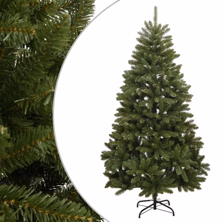 Maison Exclusive - Albero di Natale artificiale pieghevole con supporto, verde, 240 cm