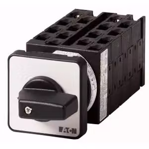 Interruttore a gradini Eaton, T0, 20 A, da incasso, 8 moduli, contatti: 15, 45°, con scatto, con posizione 0, 0-5, n. di riferimento 15038 016064
