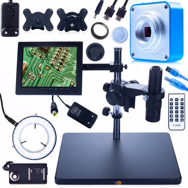 Microscopio Digitale Rosfix Black con Connessione HDMI e USB
