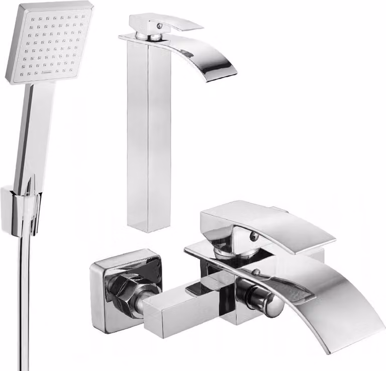 Mexen Aries R45 set da bagno, cromo - 744813R45-00