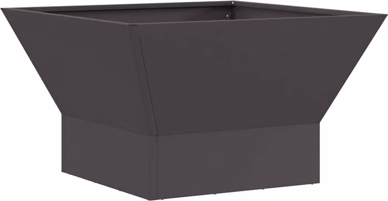 Focolare Nero 60 x 60 x 35 cm Acciaio