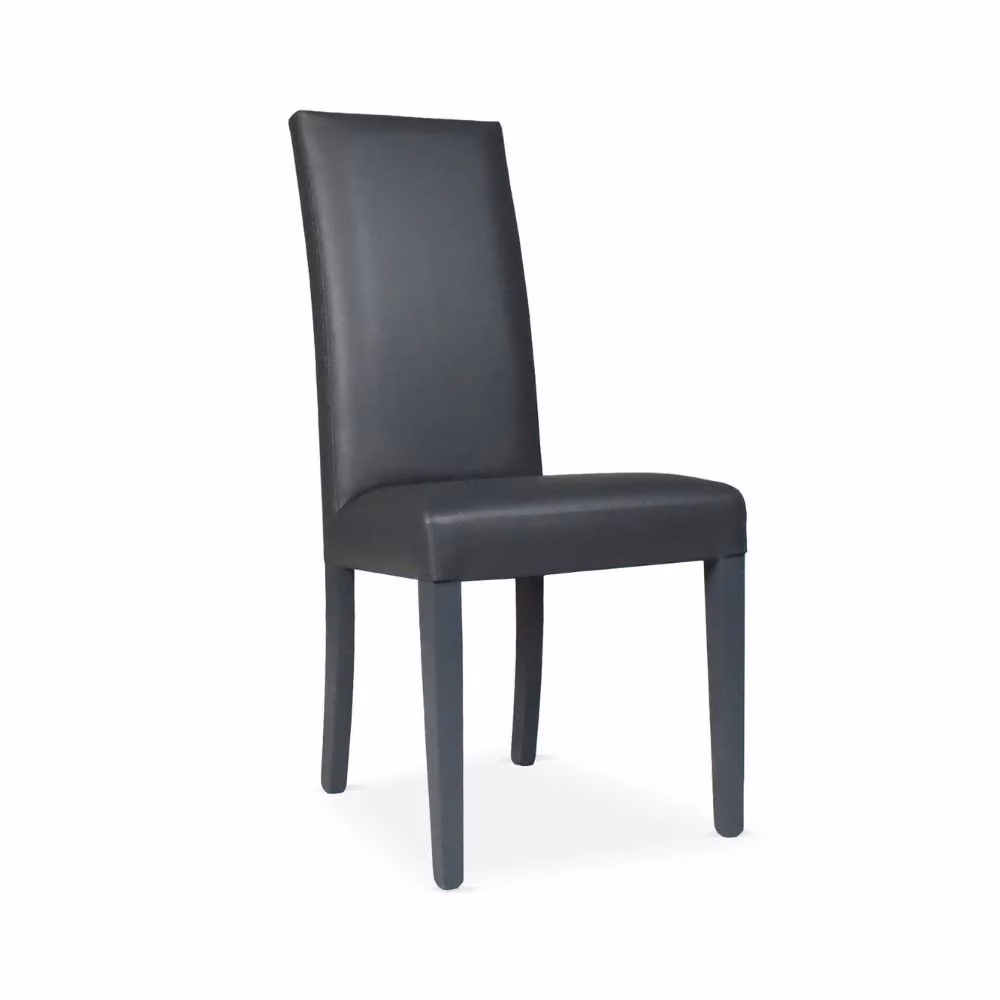 Set di 2 sedie Nancy Tezeta in ecopelle colore grigio antracite – 2
