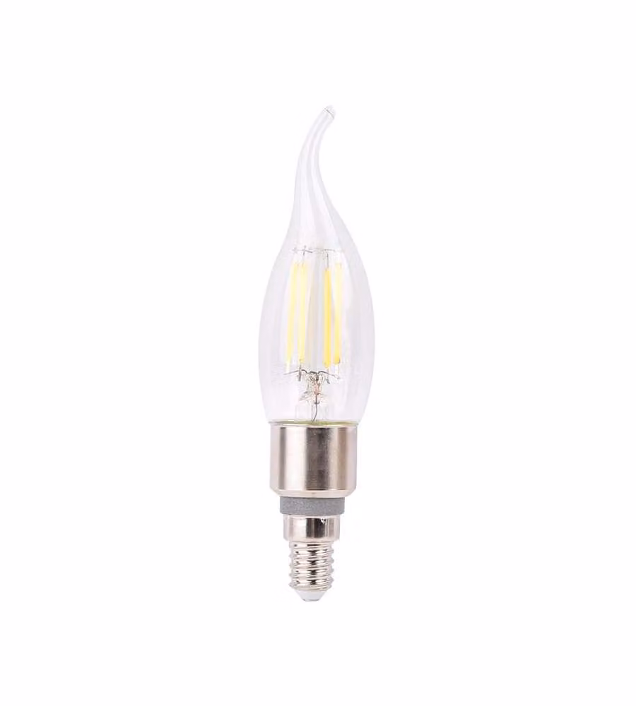 Lampadina vento LED CT35 Fil SM WiFi E14 40W 2700K