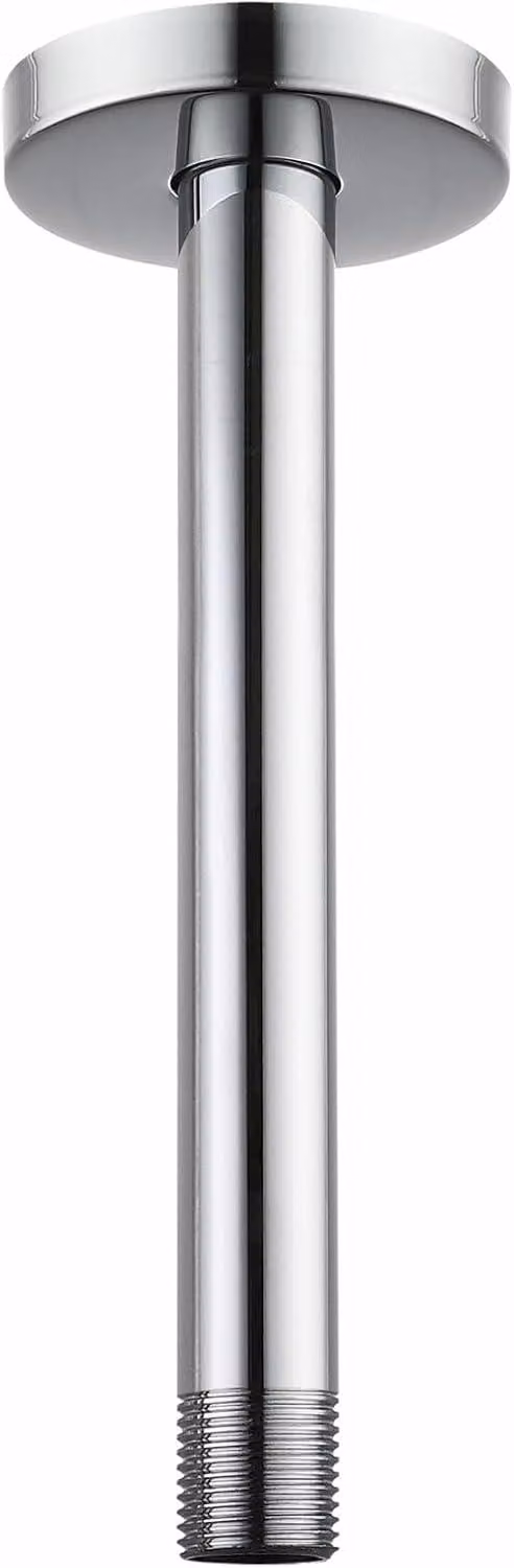 Supporti per doccia con flangia, diametro 25 cm, forma circolare, attacco universale 1/2 NPT, per doccia